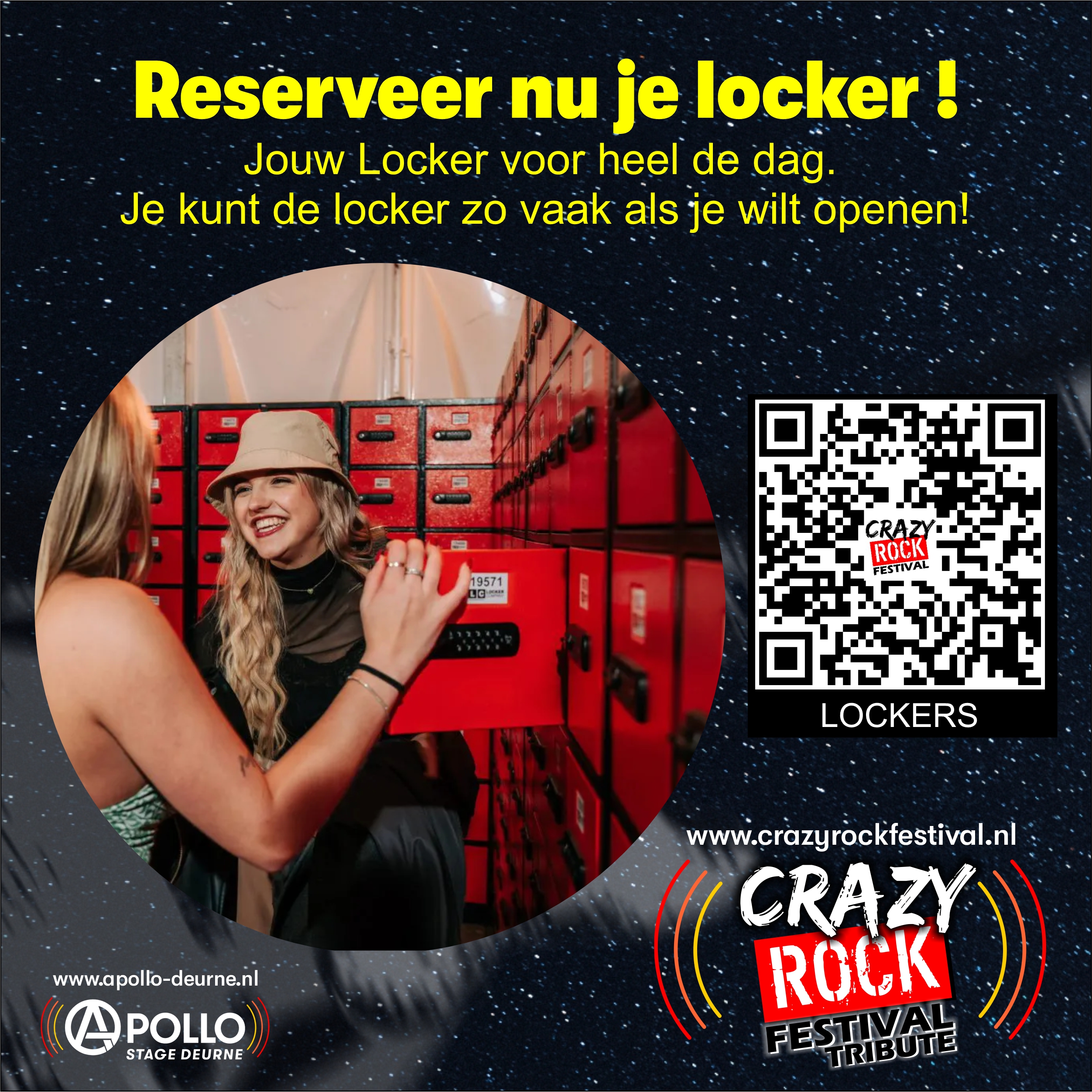 CrazyRockFestival Lockers